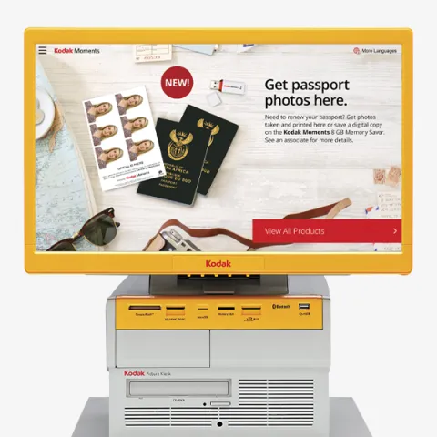 Print at a Kodak Moments Kiosk