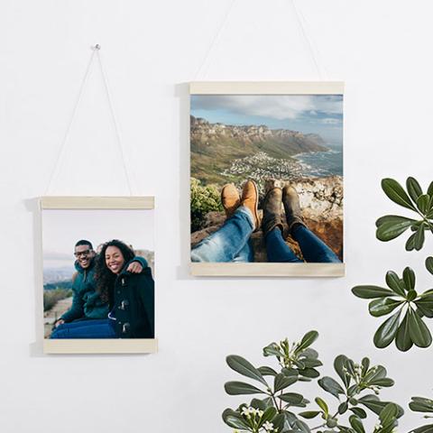 Create a DIY Modern Poster Hanger with KODAK MOMENTS and get a personalised gift in minutes
